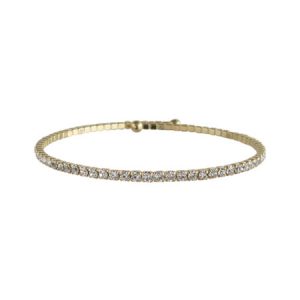 Gold Swarovski Crystal