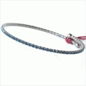 Light Blue Swarovski Crystal